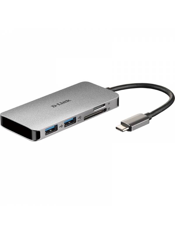 MINI DOCK  2X USB 3.0SDMSD  HDMIUSB-C DLINK DUB-M610