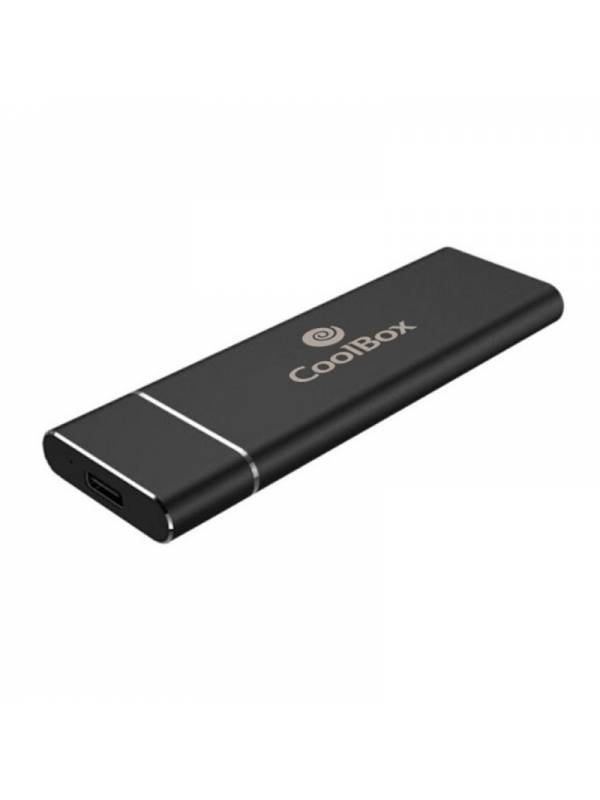 CAJA M.2      USB 3.1 COOLBOX  MINICHASE S31 GEN2 NEGRO PN: COO-MCM-SATA EAN: 8436556148842